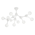 Ideal Lux - LED Ant pagrindo montuojamas sietynas NODINO 9xG9/3W/230V balta